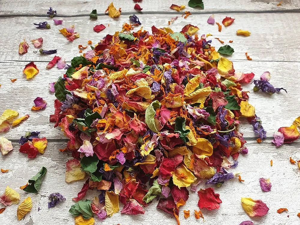 konfetti biodegradowalne suszone kwiaty