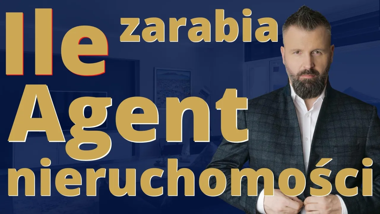 agent nieruchomości prowizja wykres zarobków