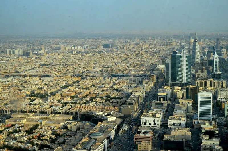 Rijad panorama nowoczesne miasto Arabia Saudyjska