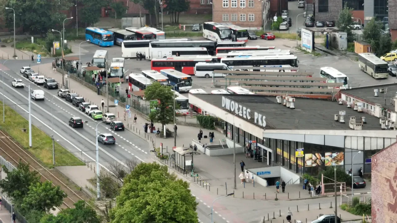 Dworzec autobusowy w Gdańsku PKS