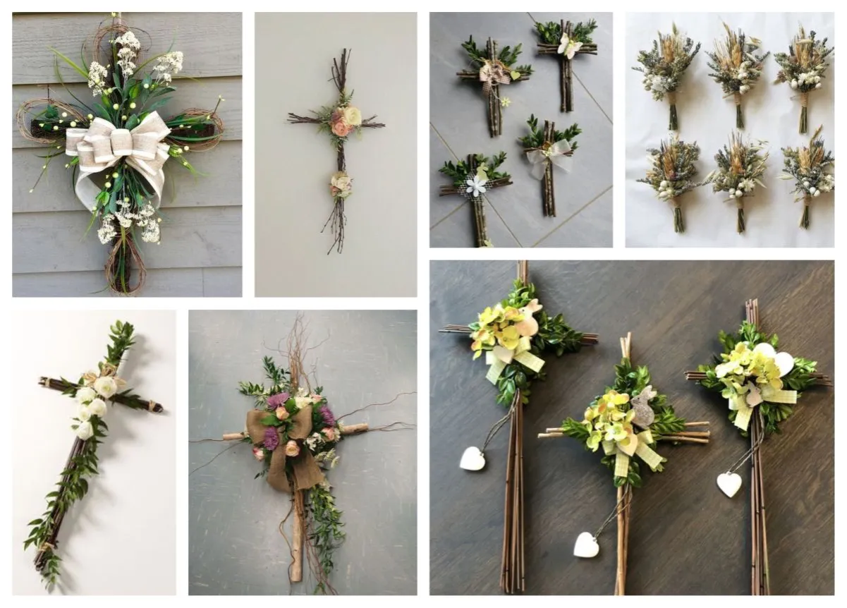 R&oacute;żne style palm wielkanocnych