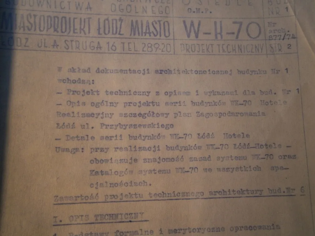 stare dokumenty budowlane, archiwum, akta