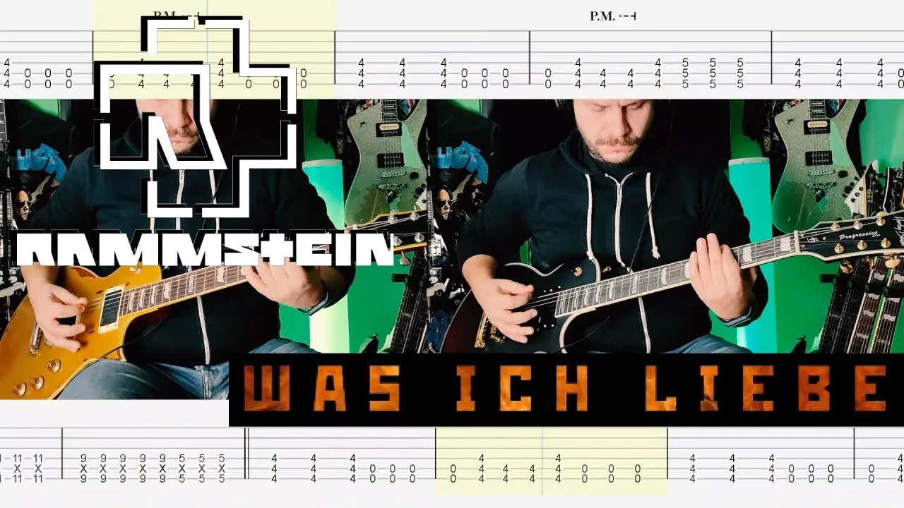 Zdjęcie Rammstein Was ich liebe Tabs: Perfekte Akkorde für dein Spiel