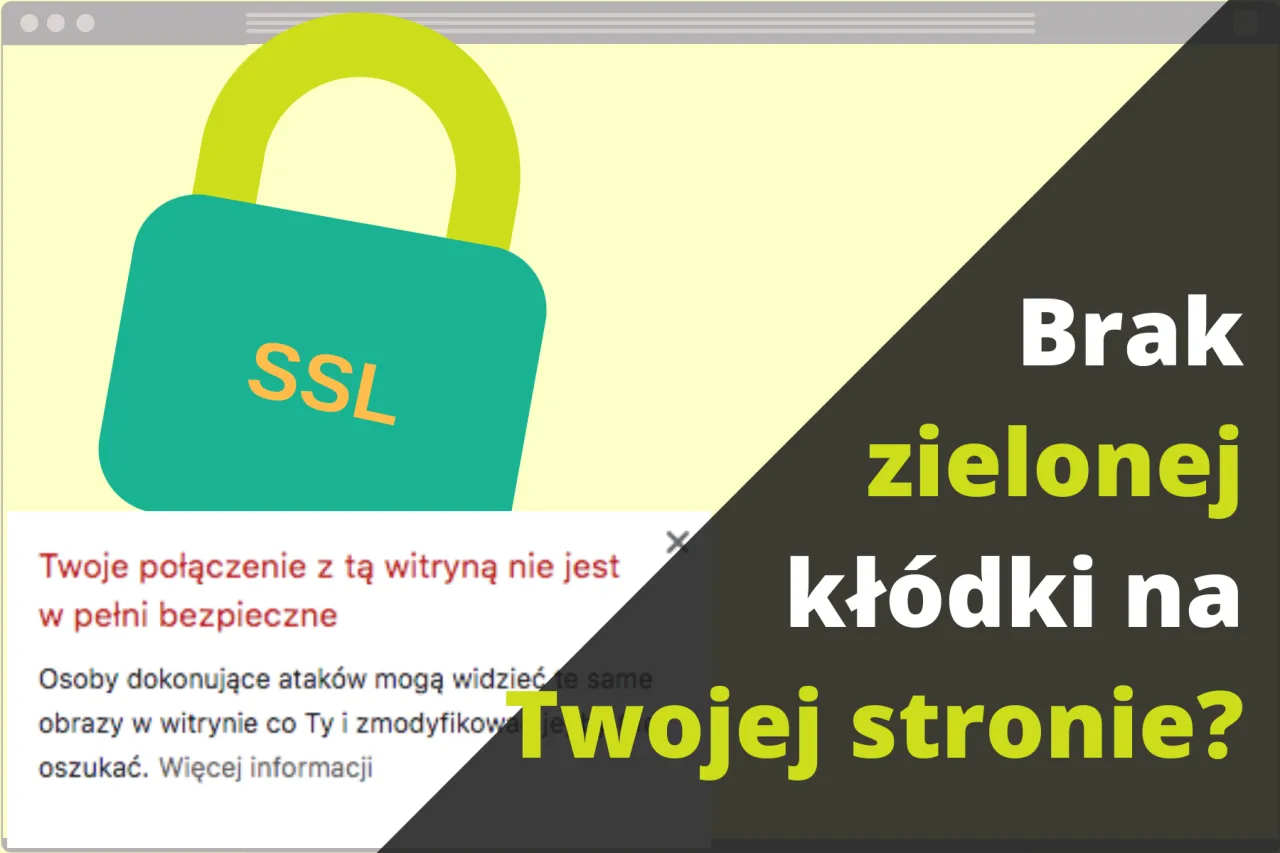 certyfikat SSL zielona kłódka