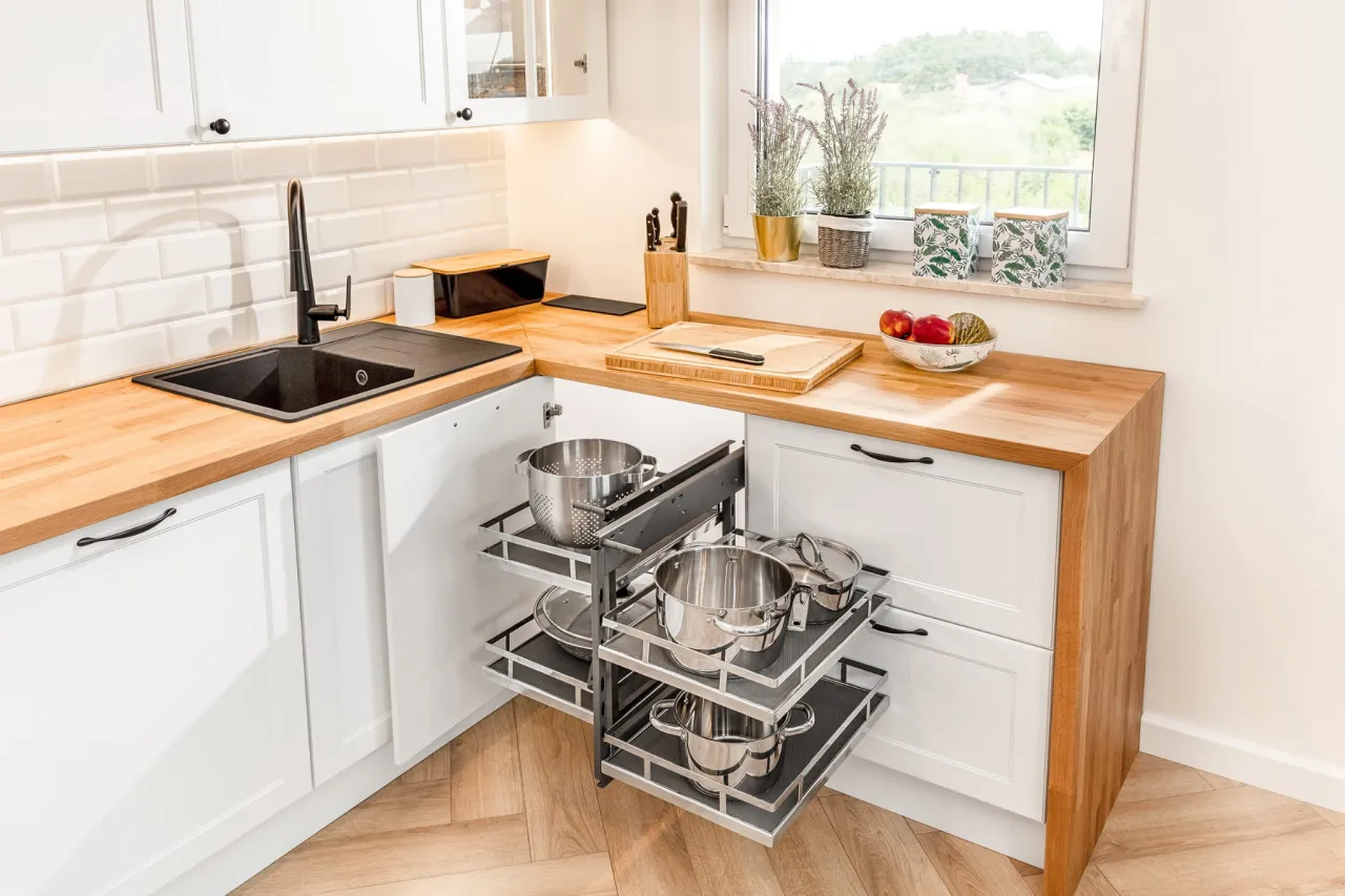 kosz cargo magic corner do szafki narożnej