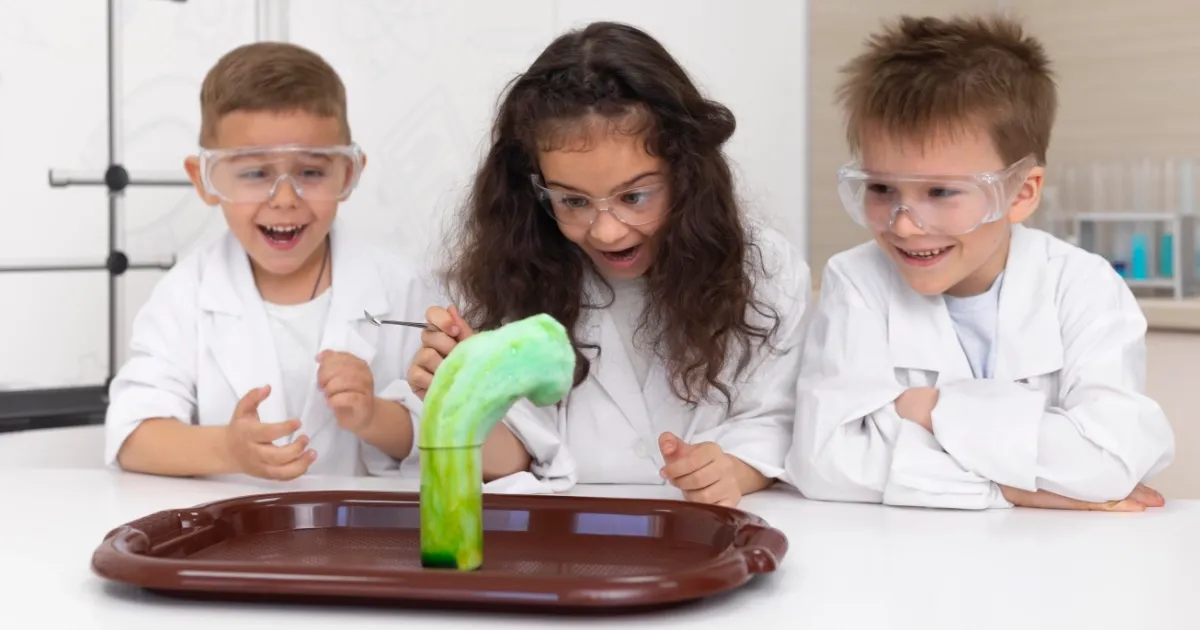 bezpieczny eksperyment z dziećmi