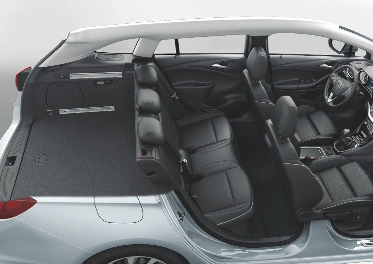 przekrój bagażnika kombi wymiary