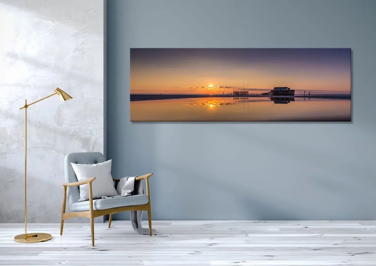 Strandbar St. Peter-Ording Sonnenuntergang