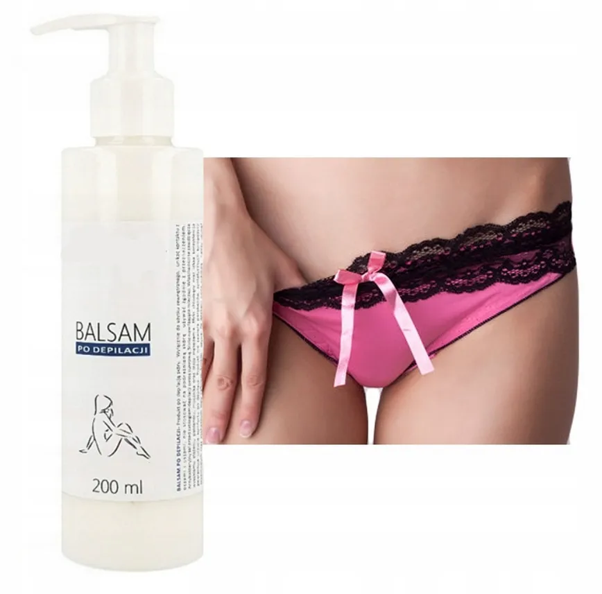 kosmetyki po goleniu miejsc intymnych, balsam łagodzący