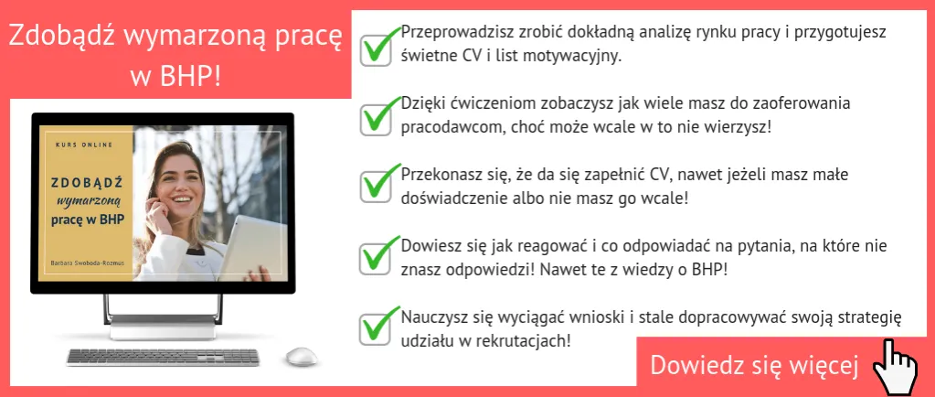 Kanały poszukiwania stażu BHP, oferty pracy, portale rekrutacyjne