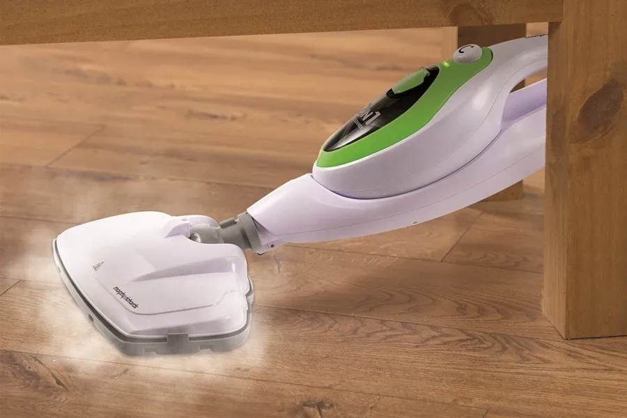 mop parowy z regulacją pary, czyszczenie paneli laminowanych