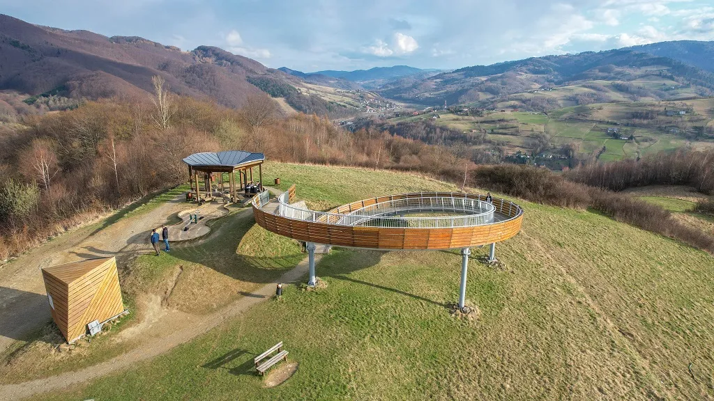 Platforma widokowa Wola Krogulecka Ślimak