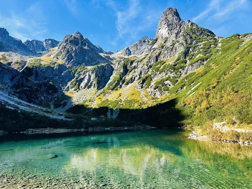 Szczyrbskie Jezioro Zielony Staw Kieżmarski, Tatry Wysokie jeziora