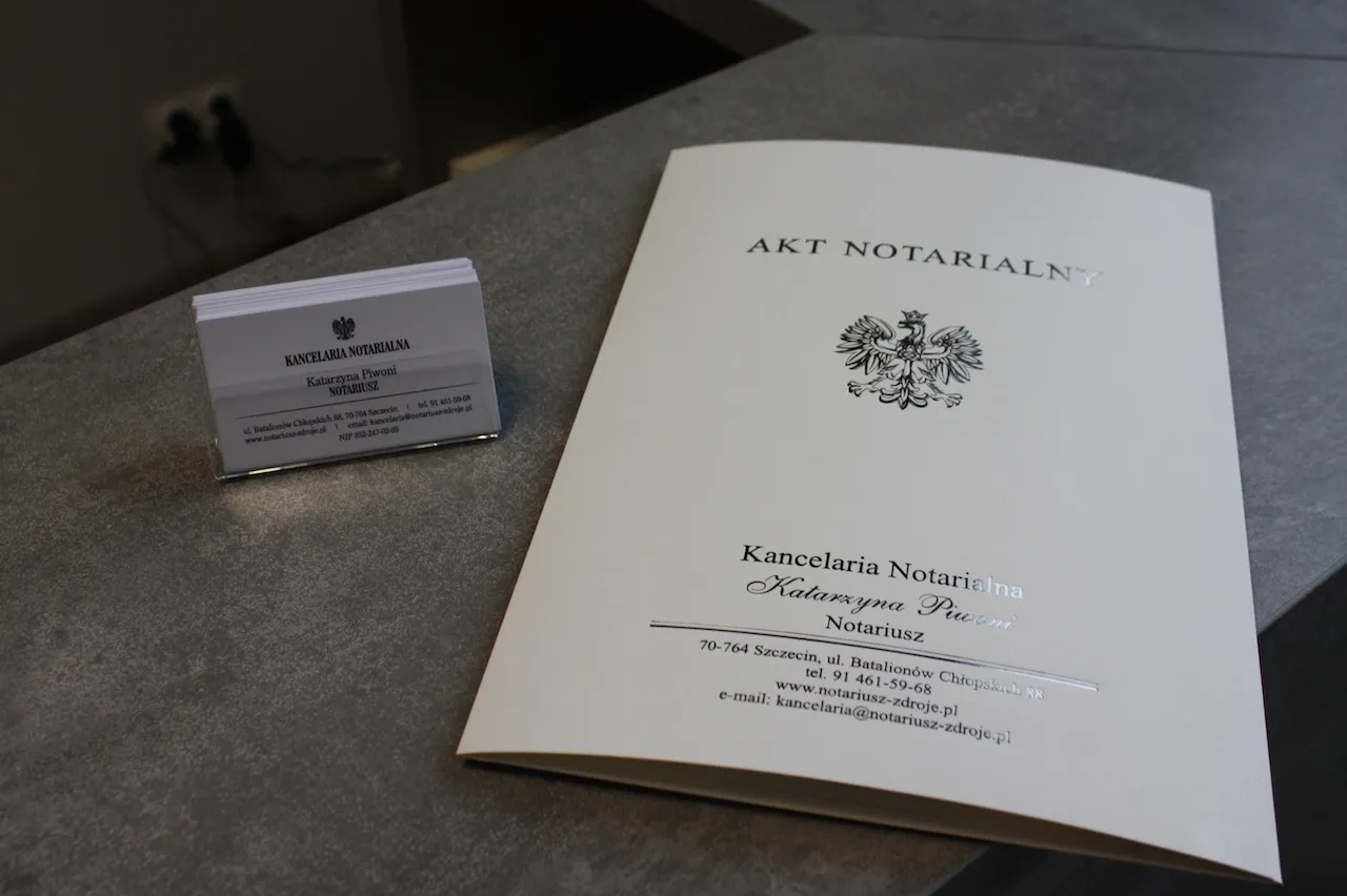 kancelaria notarialna dokumenty
