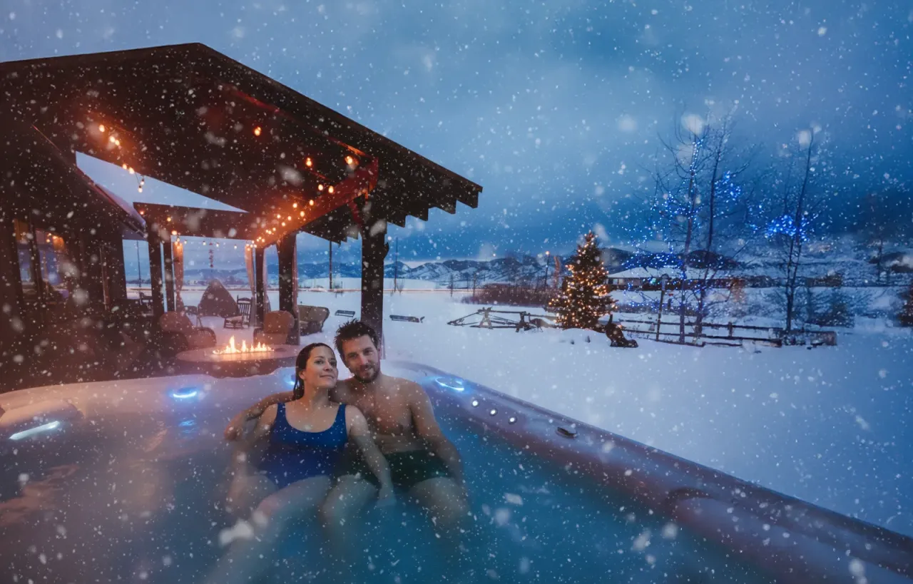 pielęgnacja wody w jacuzzi zimą