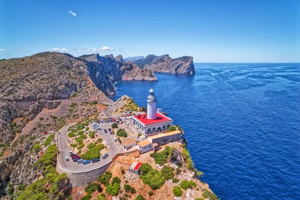 Cap de Formentor latarnia klify