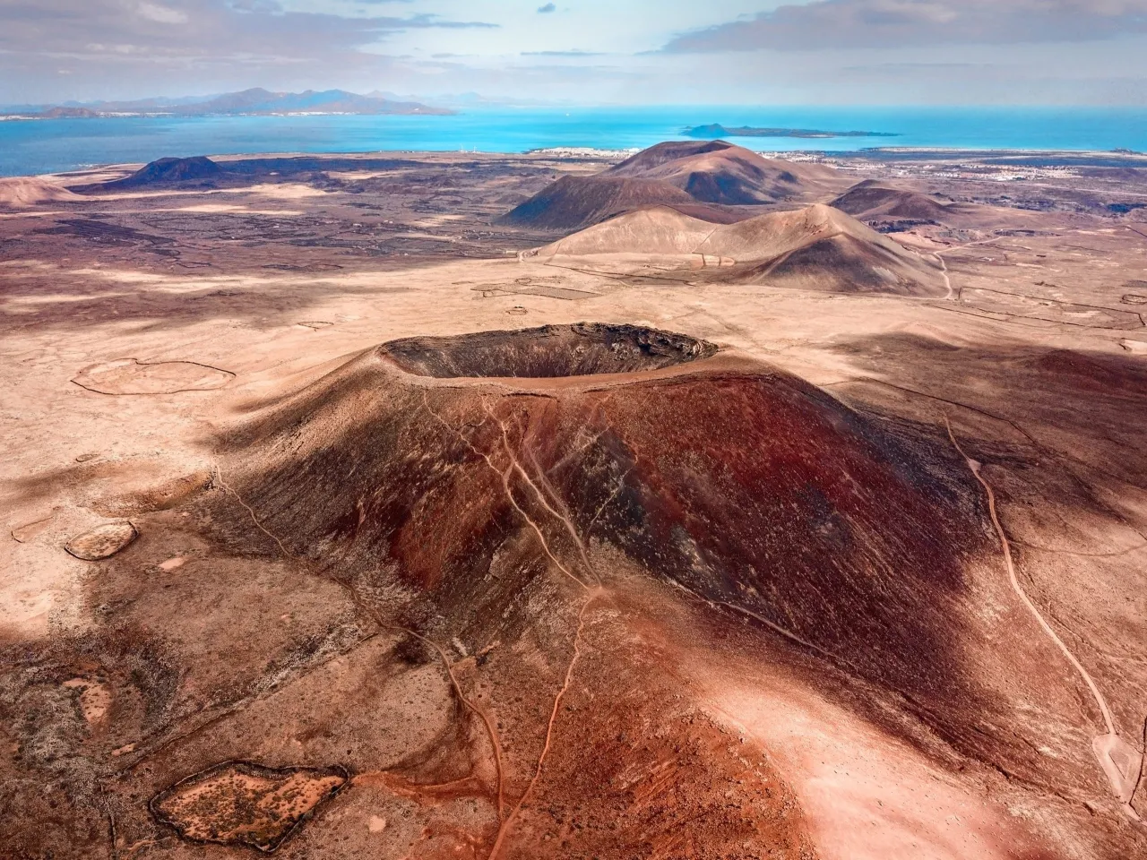 Fuerteventura krajobrazy wulkaniczne