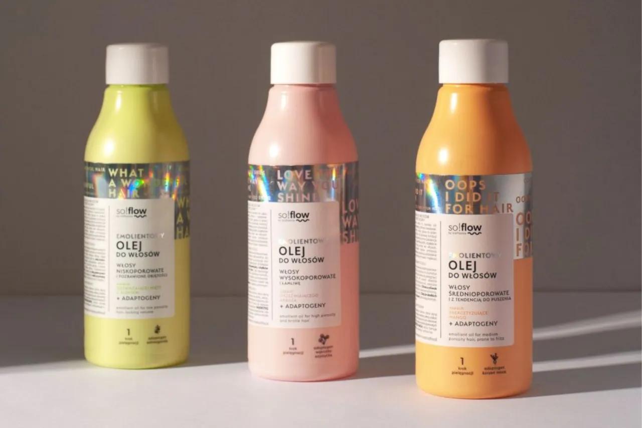 emulgowanie oleju odżywką na włosach