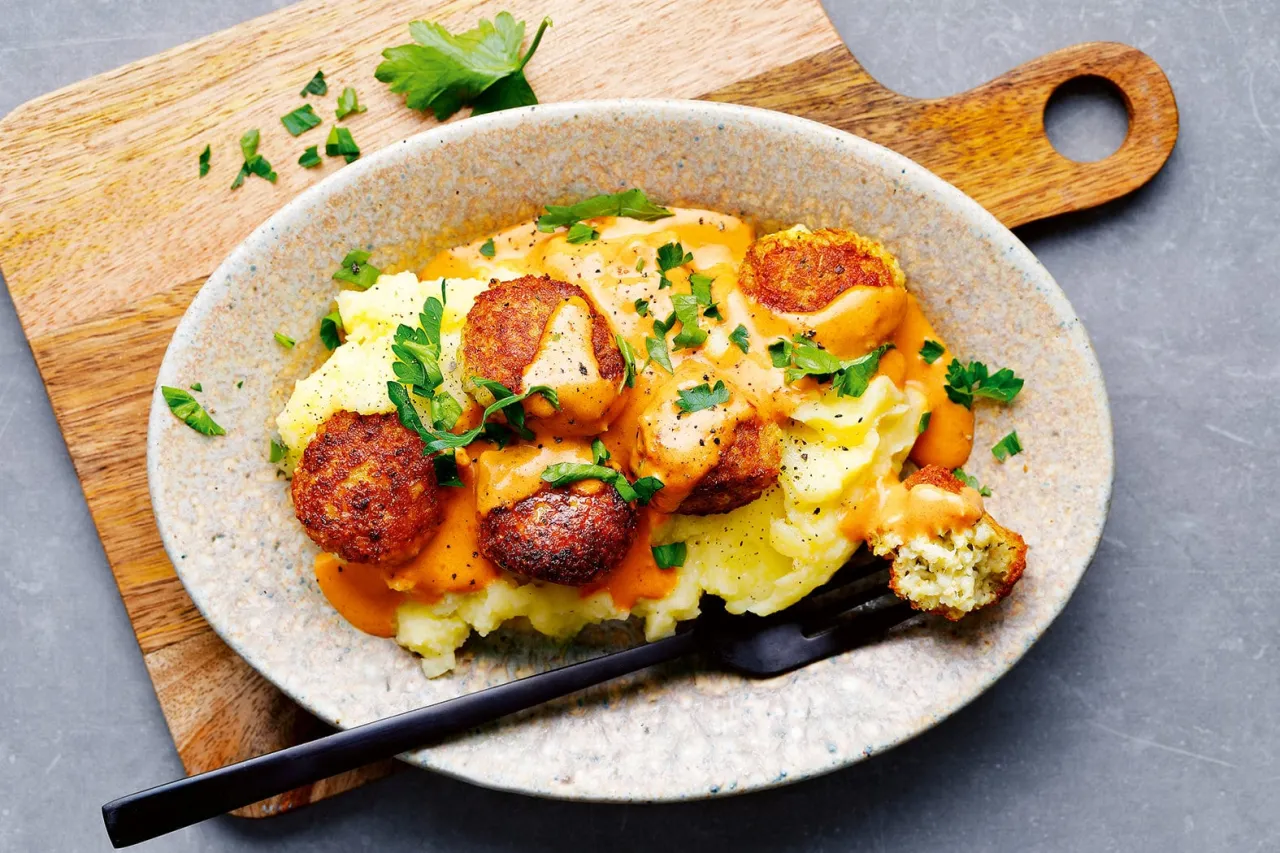 vegetarisches Kartoffelp&uuml;ree Hauptgericht