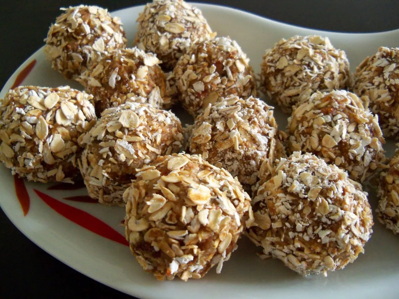 domowe batony energetyczne i kulki mocy