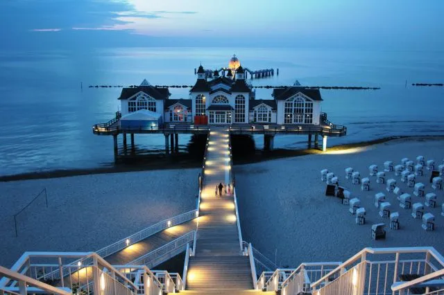 Molo w Sellin Rugia Niemcy