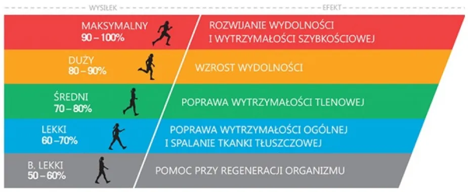 Osoba mierząca tętno podczas treningu