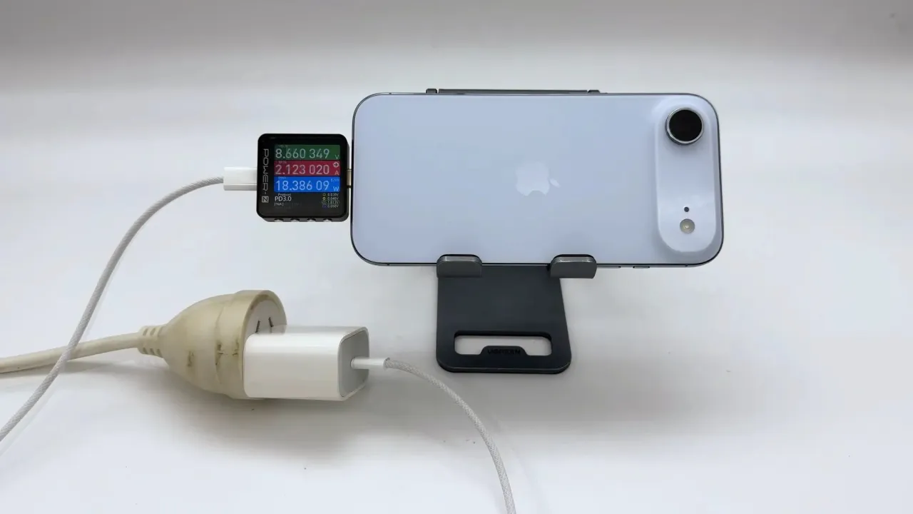 tabela mocy ładowania iPhone'a modele