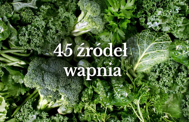 Warzywa bogate w wapń i witaminę D