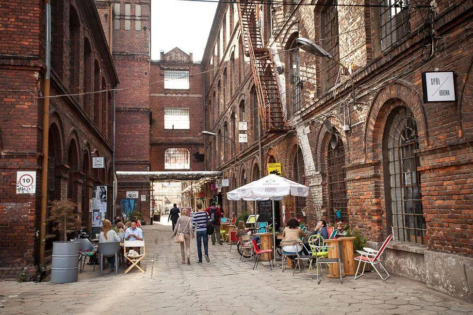 Postindustrialna Łódź, stary tartak Złotno