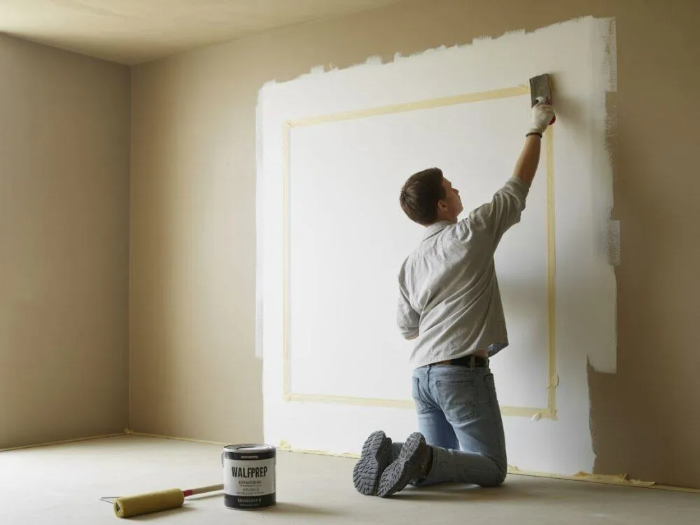 przygotowanie ściany do malowania odtłuszczanie