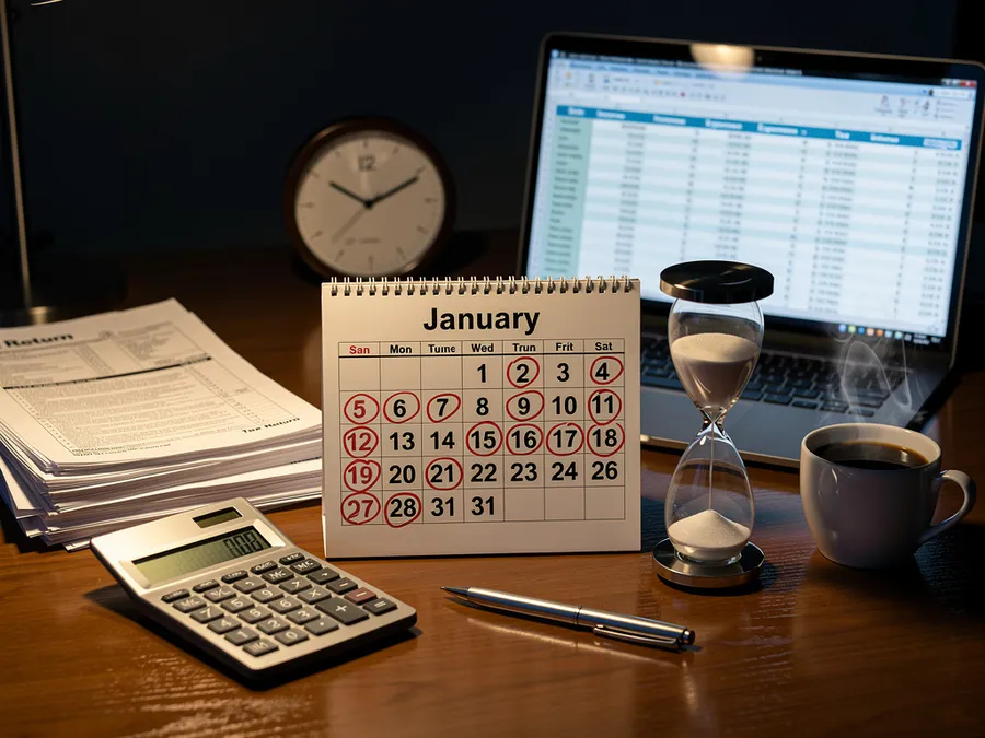 kalendarz terminy rozliczenia najmu