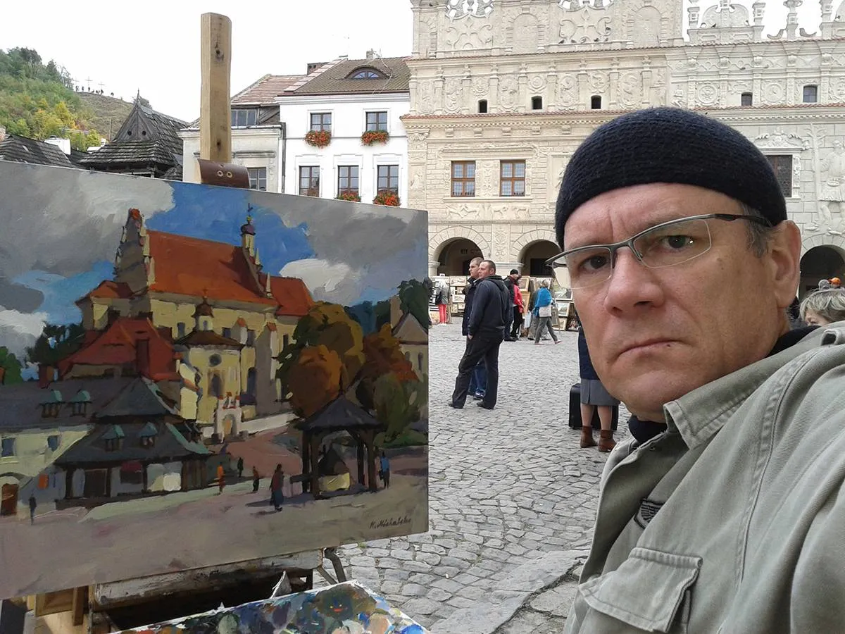 Artyści malujący Kazimierz Dolny