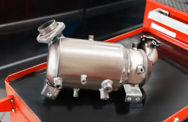 DPF po regeneracji czysty wkład