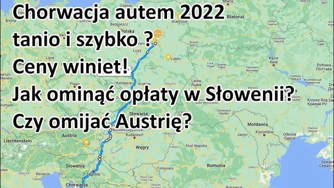 Autostrada Słowacja Węgry Chorwacja