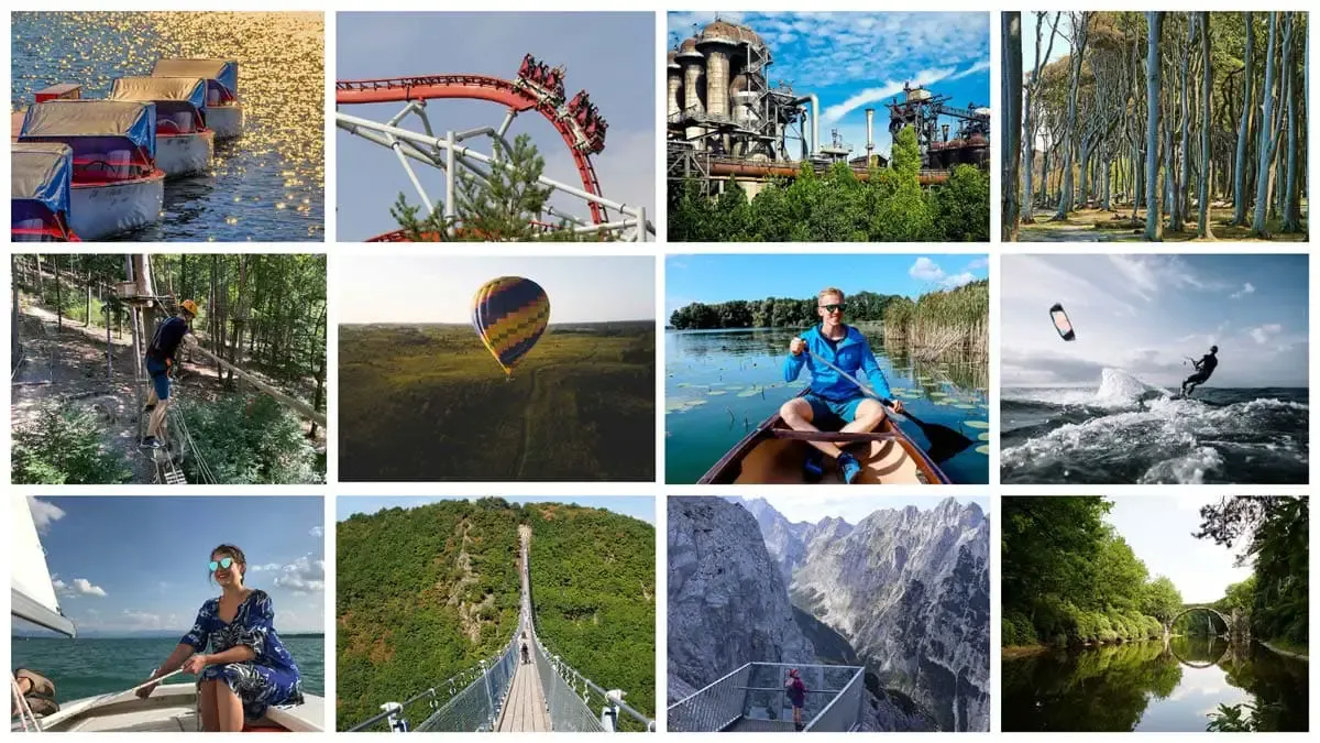 Vielfältige Freizeitaktivitäten Deutschland