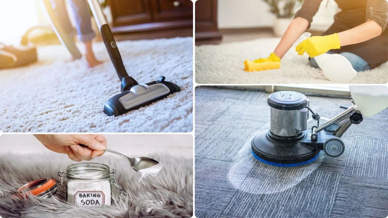 Czyszczenie dywanu odkurzaczem, mycie plam, użycie sody oczyszczonej – to sposoby, jak zneutralizować zapach wymiocin.