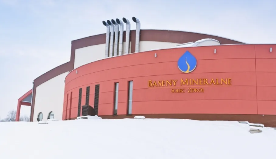 Sanatorium Solec-Zdrój fasada lub Baseny Mineralne