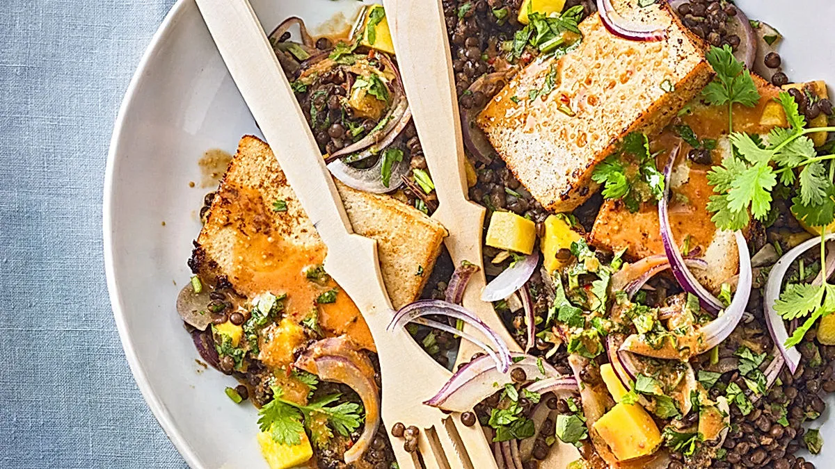 Collage vegetarische Hauptgerichte, Chefkoch-Stil, vielf&auml;ltig, ansprechend