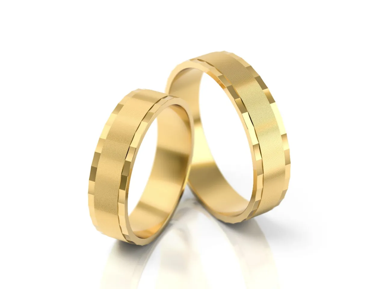 obrączki złote r&oacute;żne wzory