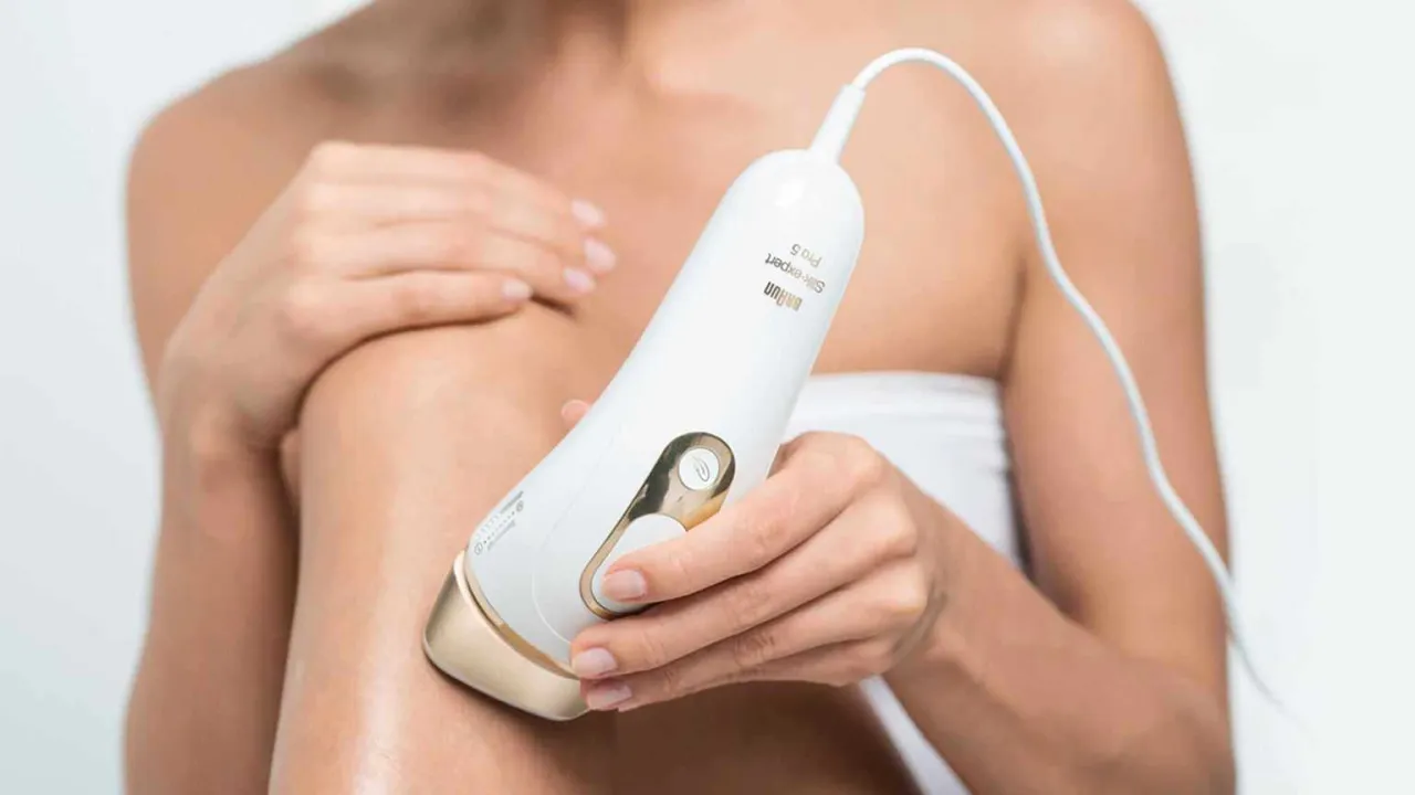 depilator IPL zasada działania vs laser, depilator IPL domowy