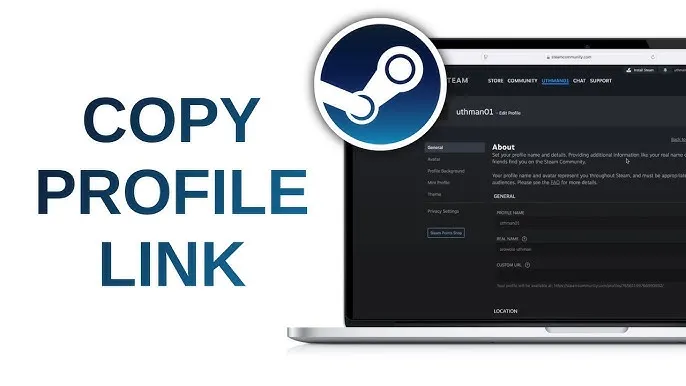 Steam profil URL przeglądarka jak skopiować