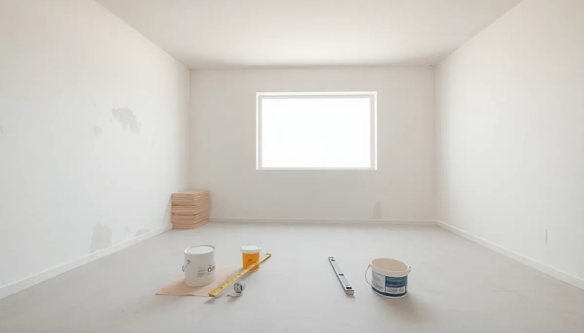 Remont pokoju 20m2 przed i po