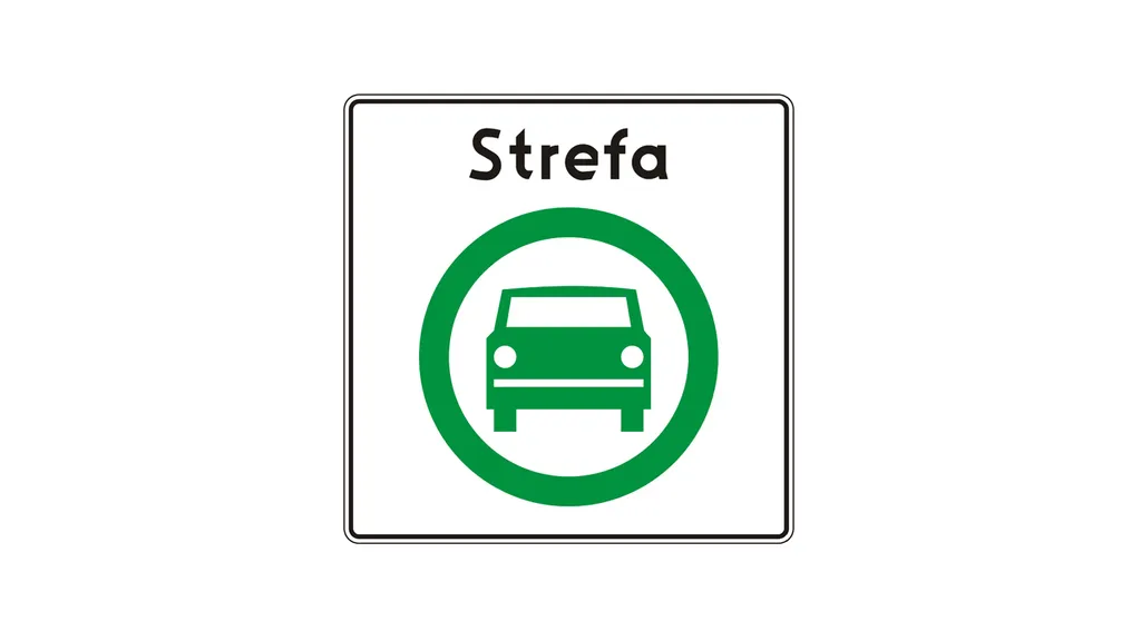 Strefa Czystego Transportu znak drogowy