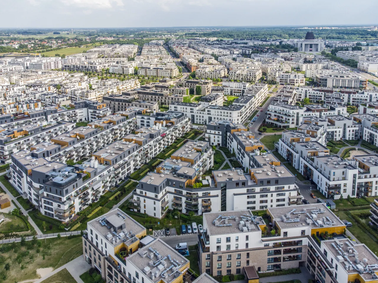 Miasteczko Wilan&oacute;w urbanistyka