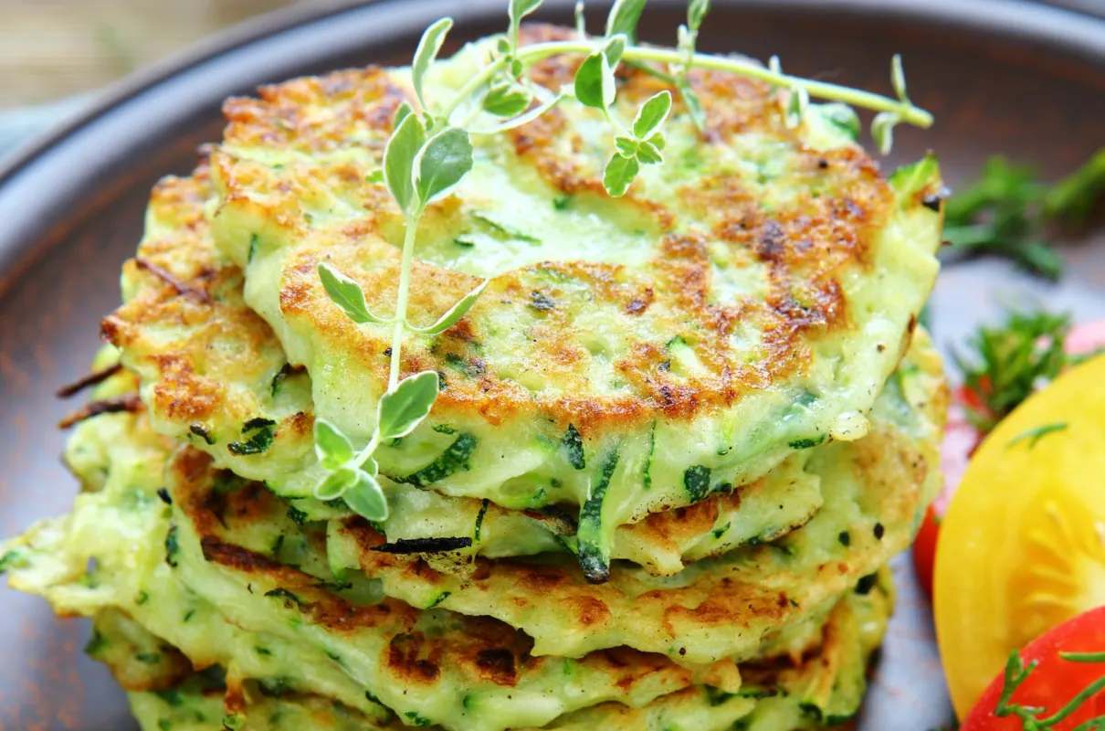 Szybkie dania z cukinii, placki z cukinii, makaron z cukinią