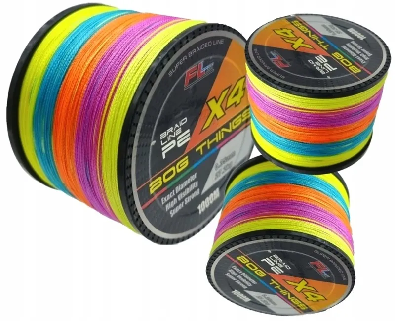 plecionka na szczupaka różne grubości