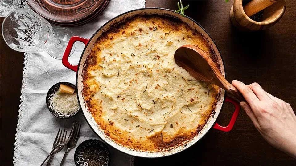 Zapiekanka pasterska wariacje wegetariańskie