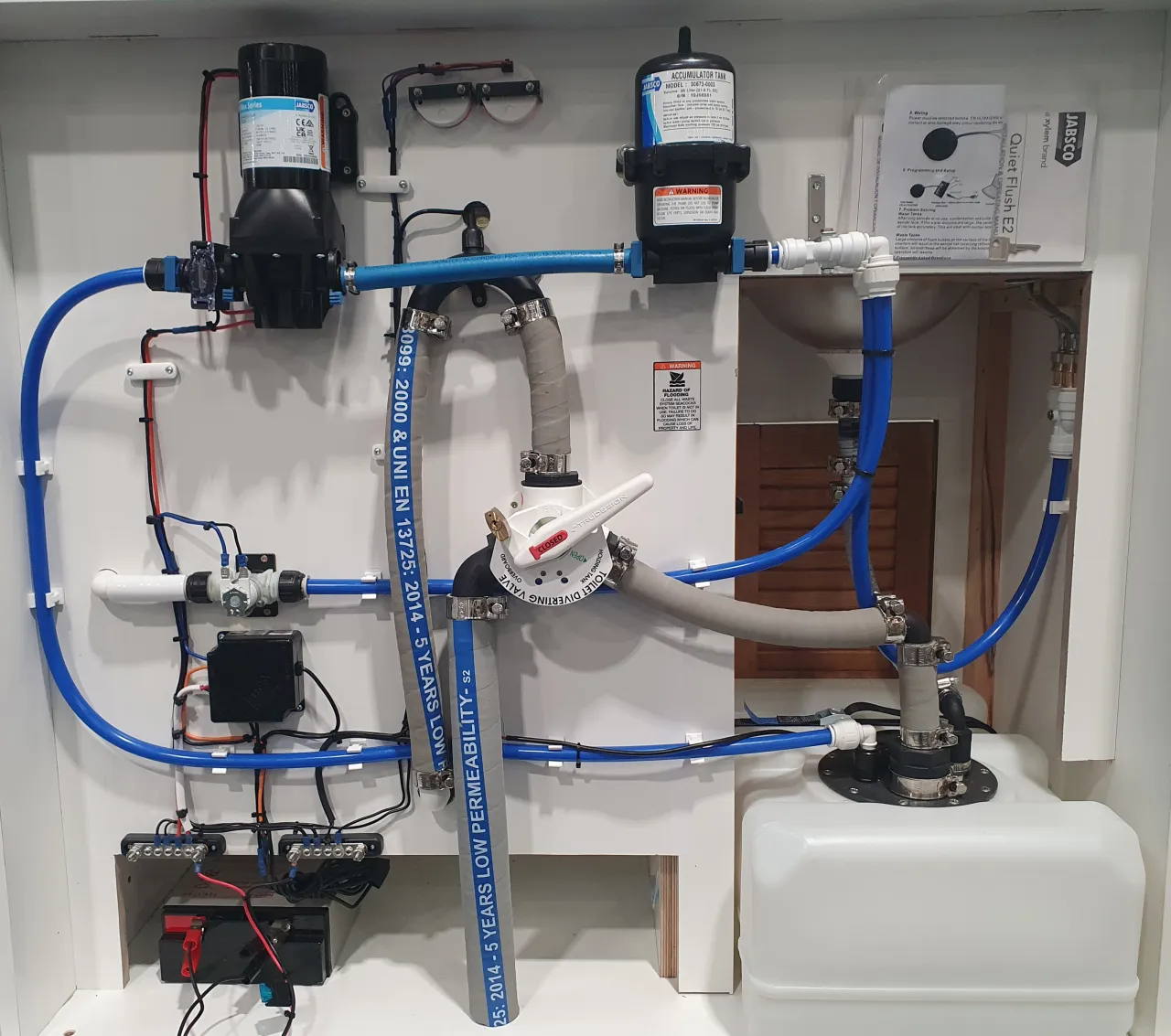 akcesoria instalacja wodna kamper filtr zbiornik wyr&oacute;wnawczy