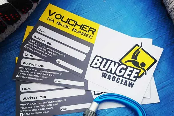 voucher na skok na bungee jako prezent na 18 urodziny
