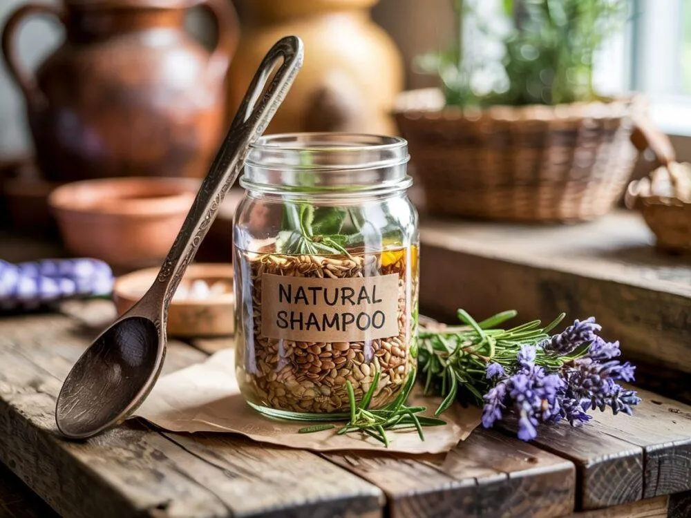 naturalne składniki do szamponu DIY